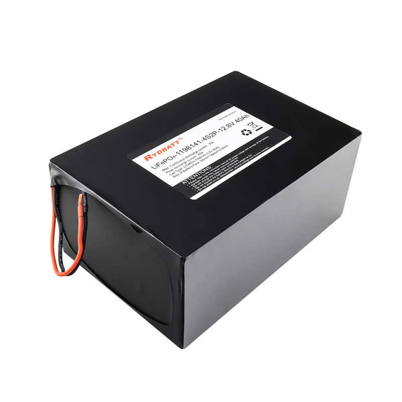 12.8V 40A 大容量磷酸铁锂储能电池组定制案例